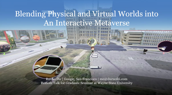 Blending Physical and Virtual Worlds into An Interactive Metaverse Teaser Image.