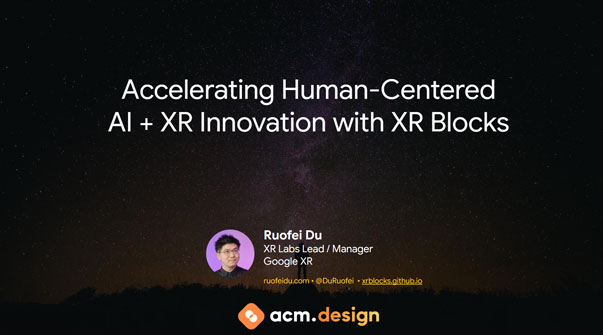 Accelerating Human-Centered AI + XR Innovation with XR Blocks Teaser Image.
