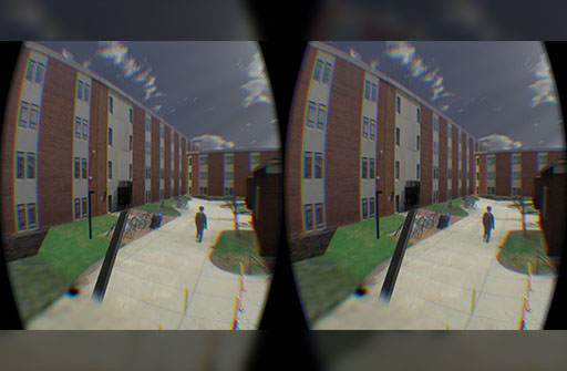 teaser image of Video Fields: Fusing Multiple Surveillance Videos Into a Dynamic Virtual Environment